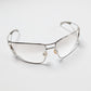 Christian Dior Clear Lens Sunglasses by Galliano