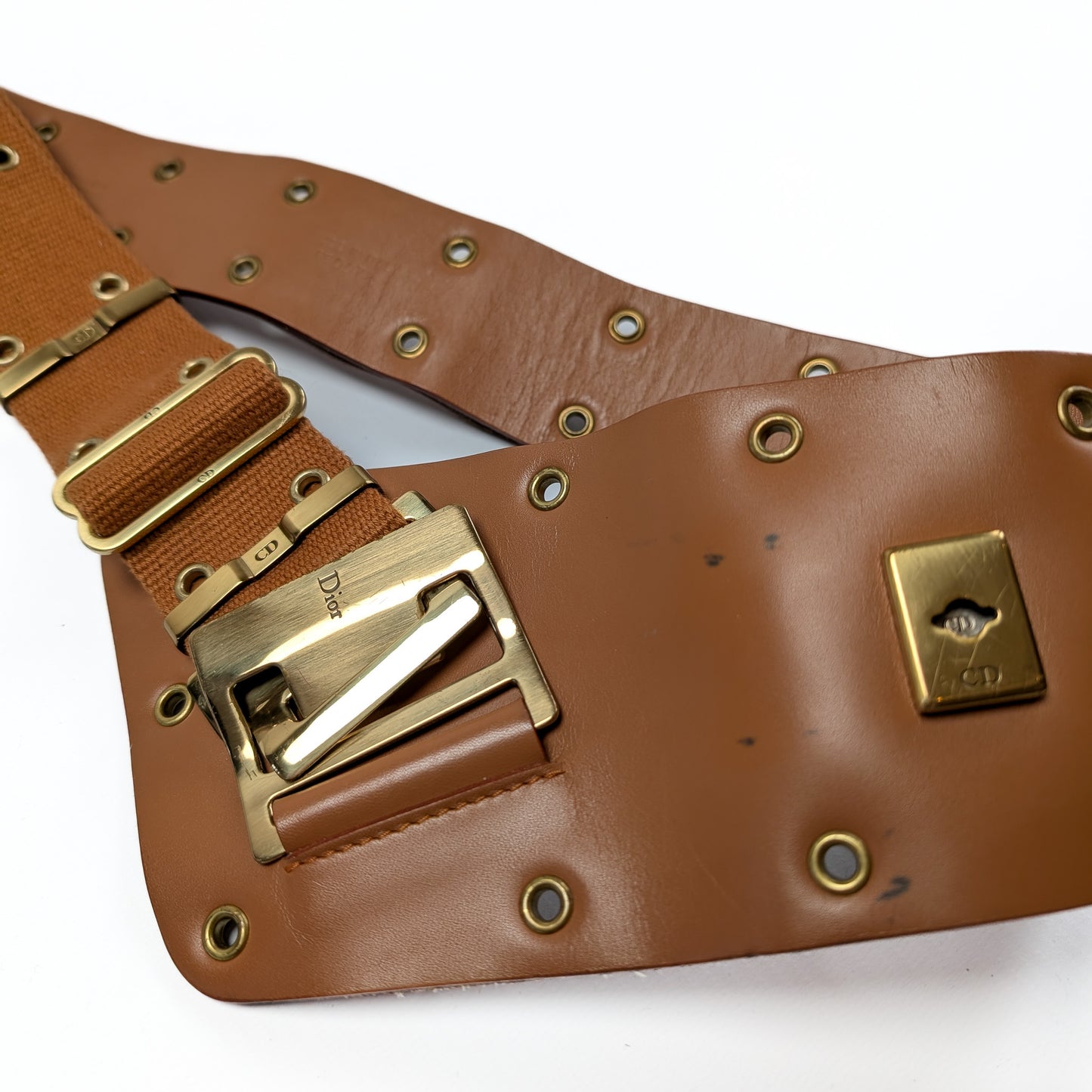 Dior by Galliano leather belt