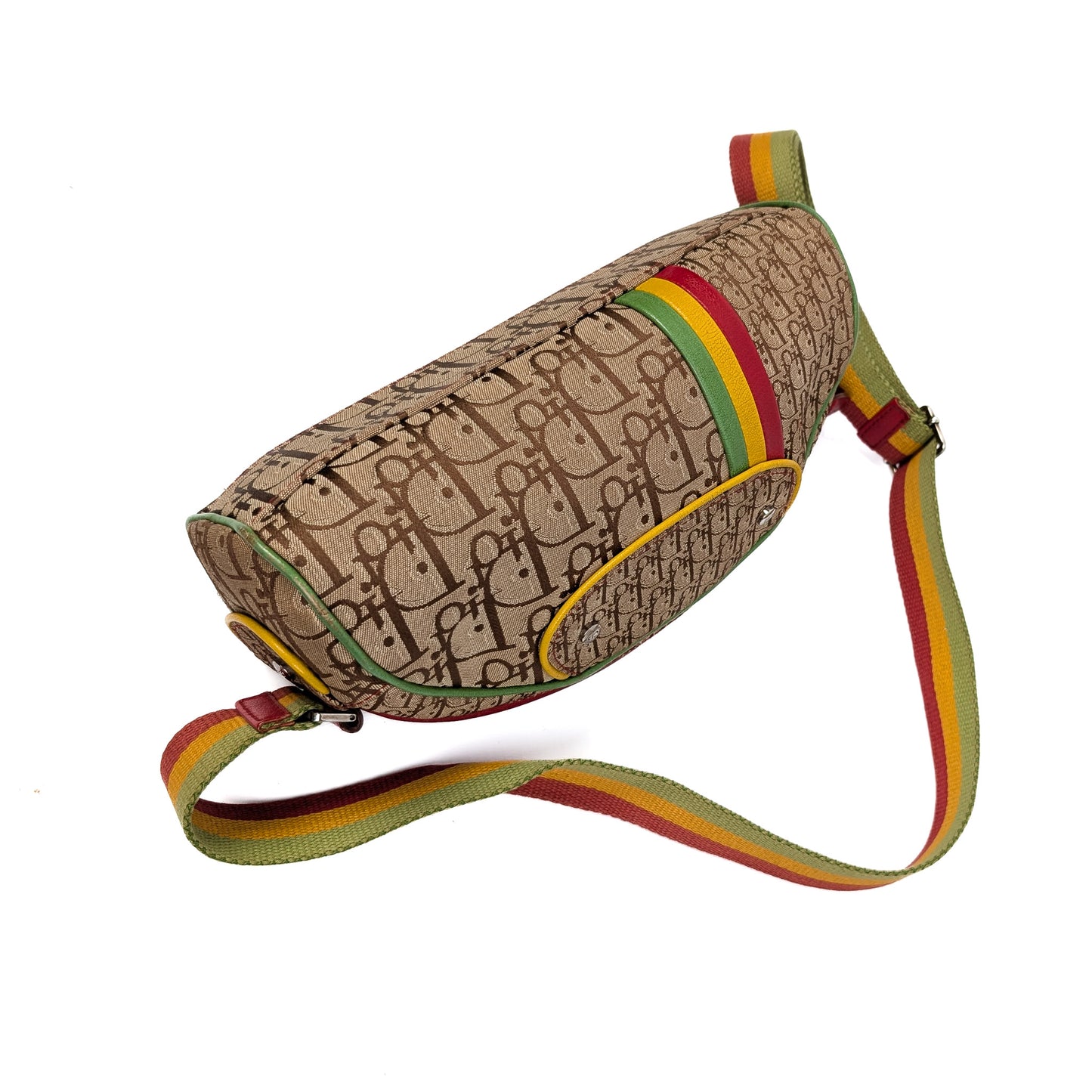 Dior by John Galliano Monogram Rasta Shoulder Bag S/S2004