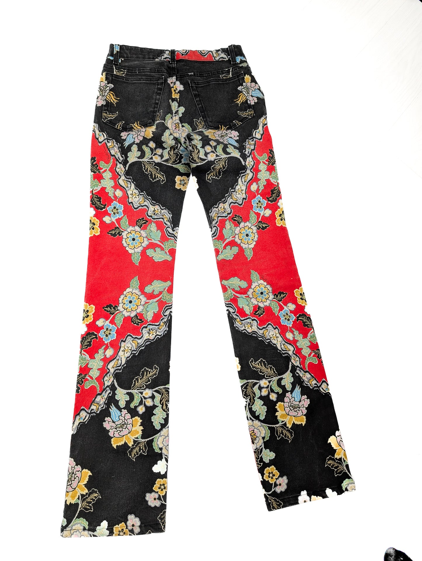 Cheongsam Print Pants S/S2003 - S/M