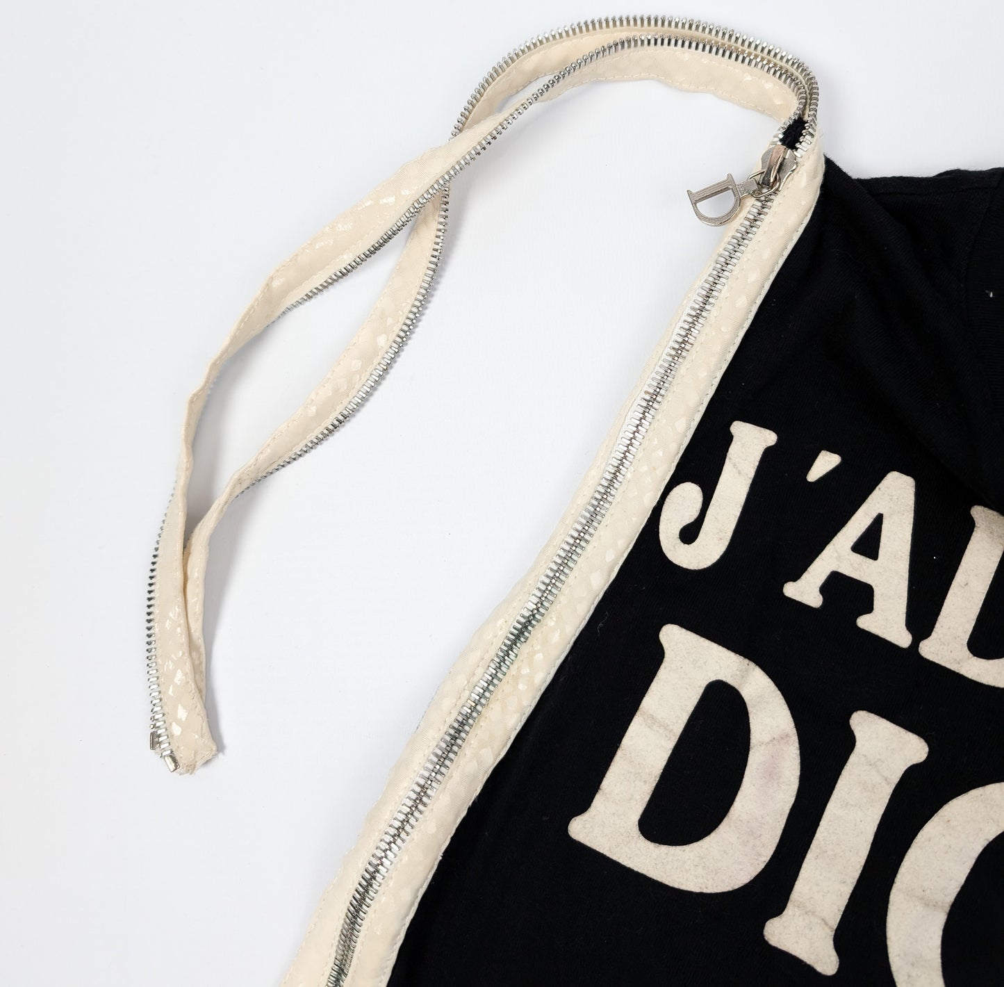 Black and white "J'adore Dior" tank top