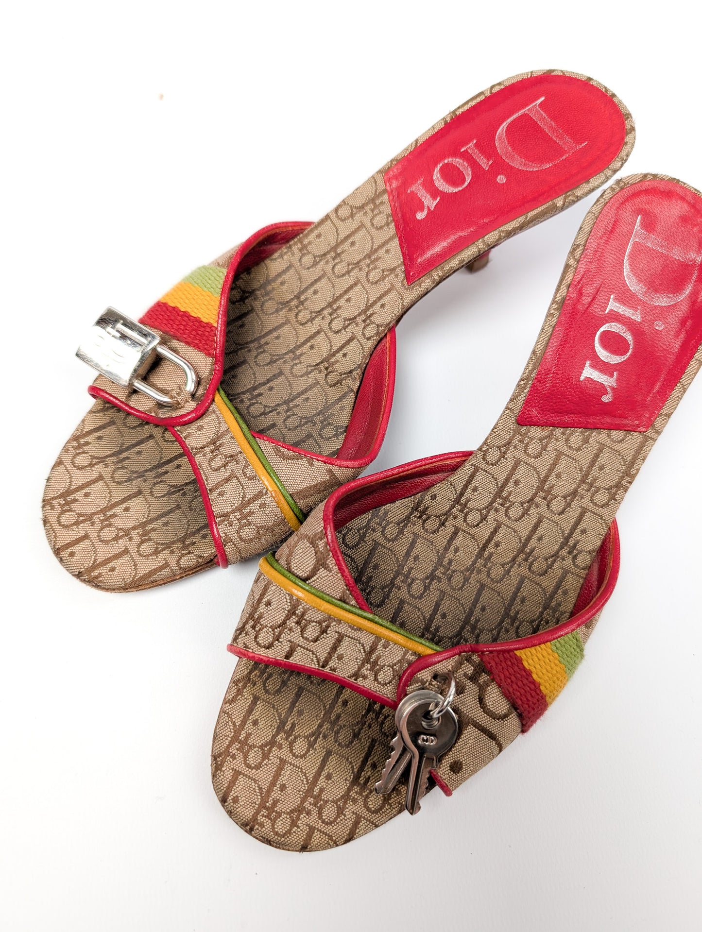 Dior by Galliano Rasta Mules - EU36.5|UK3.5|US5.5