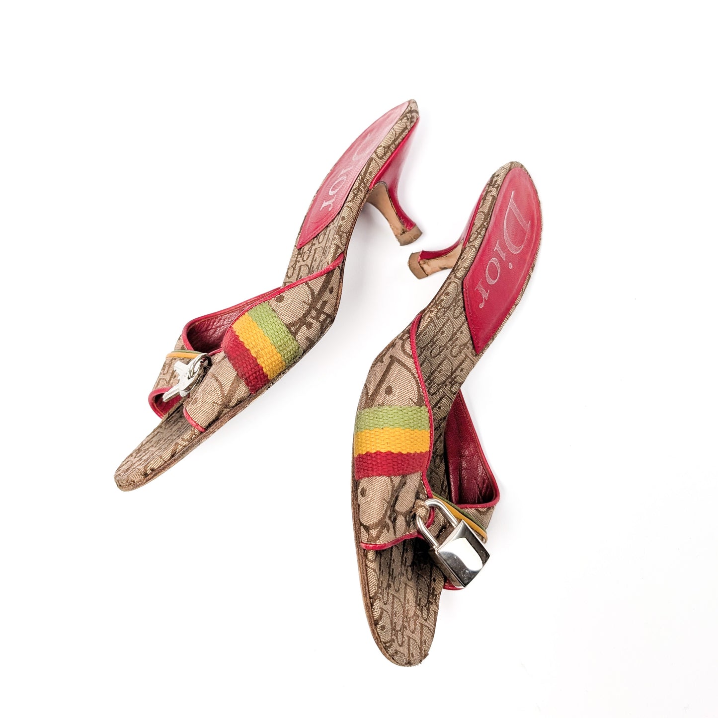 Dior by Galliano Rasta Mules - EU36.5|UK3.5|US5.5