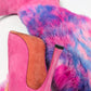 Italian boots with pink fur trim - EU40|7UK|9US
