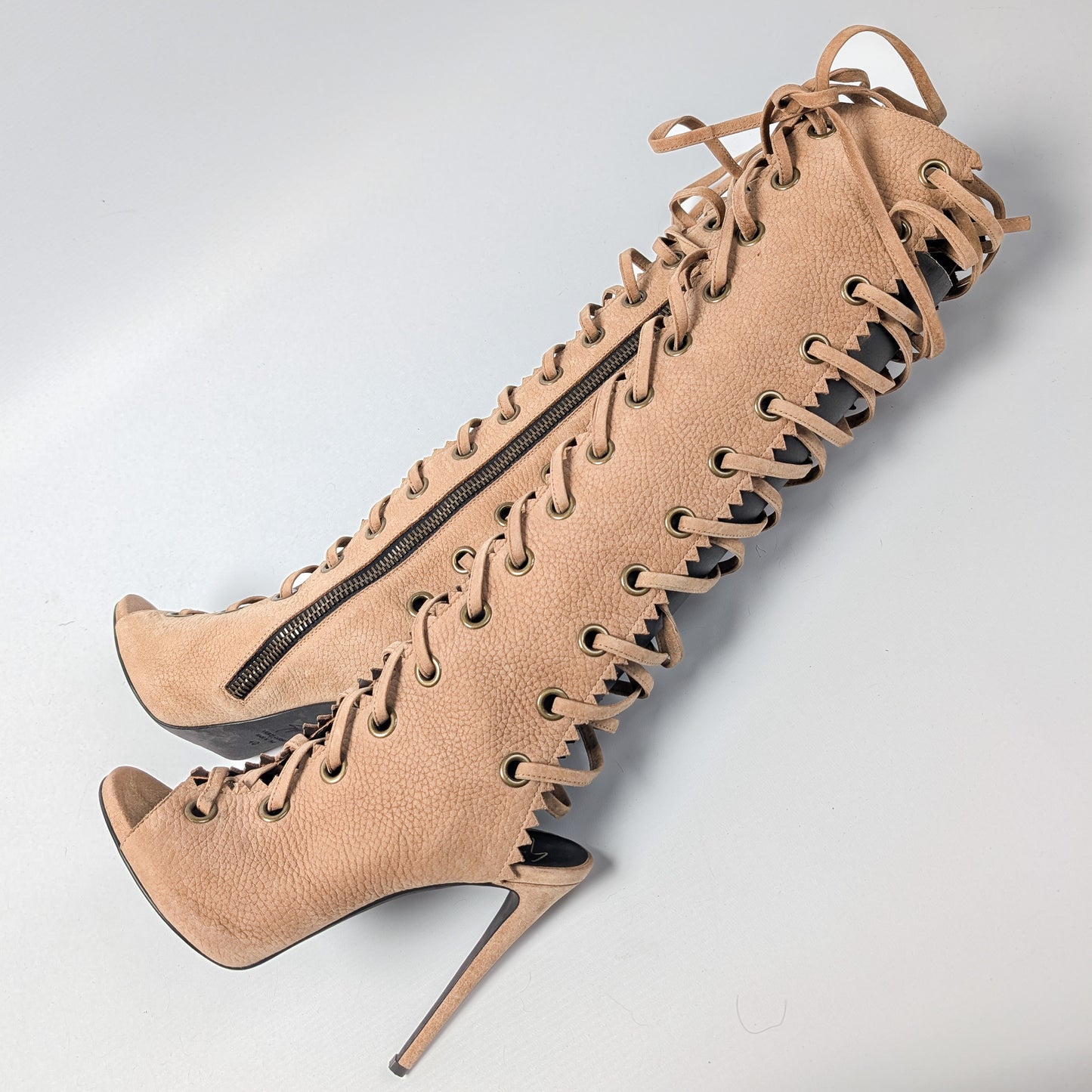 Giuseppe Zanotti open lace boots - EU39|6UK|8US