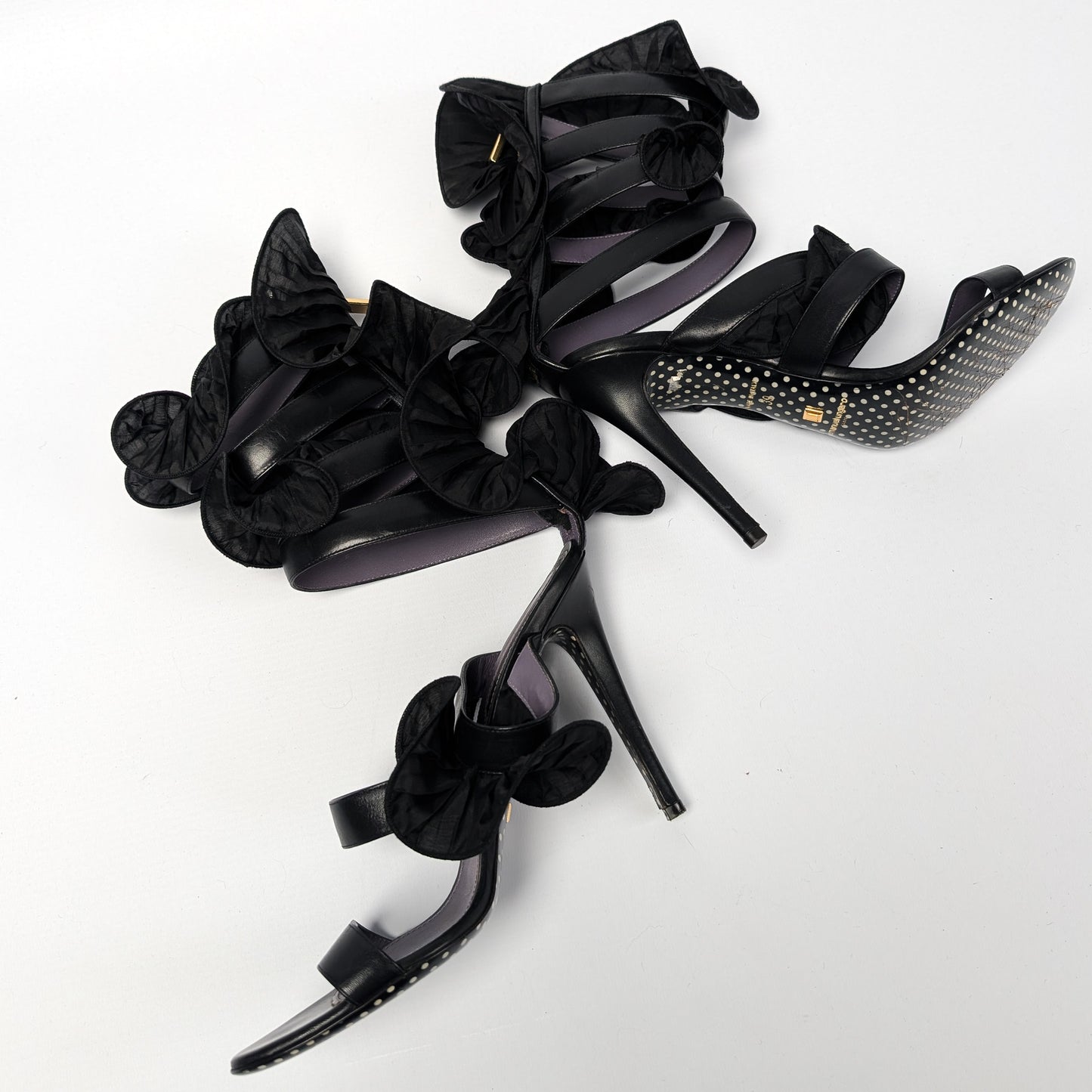 Emanuel Ungaro high sandals - EU40|7UK|9US