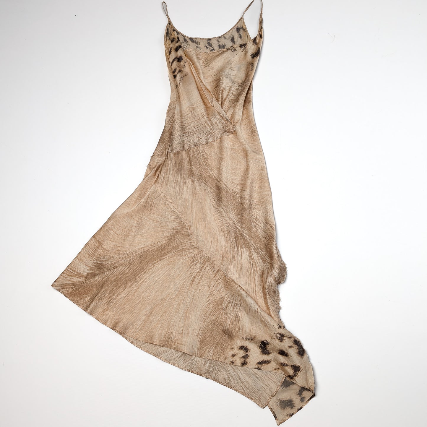 Leopard silk dress F/W 2001