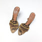 Roberto Cavalli leather mules - EU39|UK6|US8