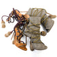 Dsquared2 lace-up fur sandals - EU39|6UK|8US