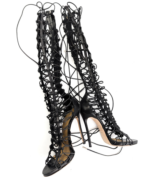 Dsquared2 High Gladiator Sandals - EU37|UK4|US6