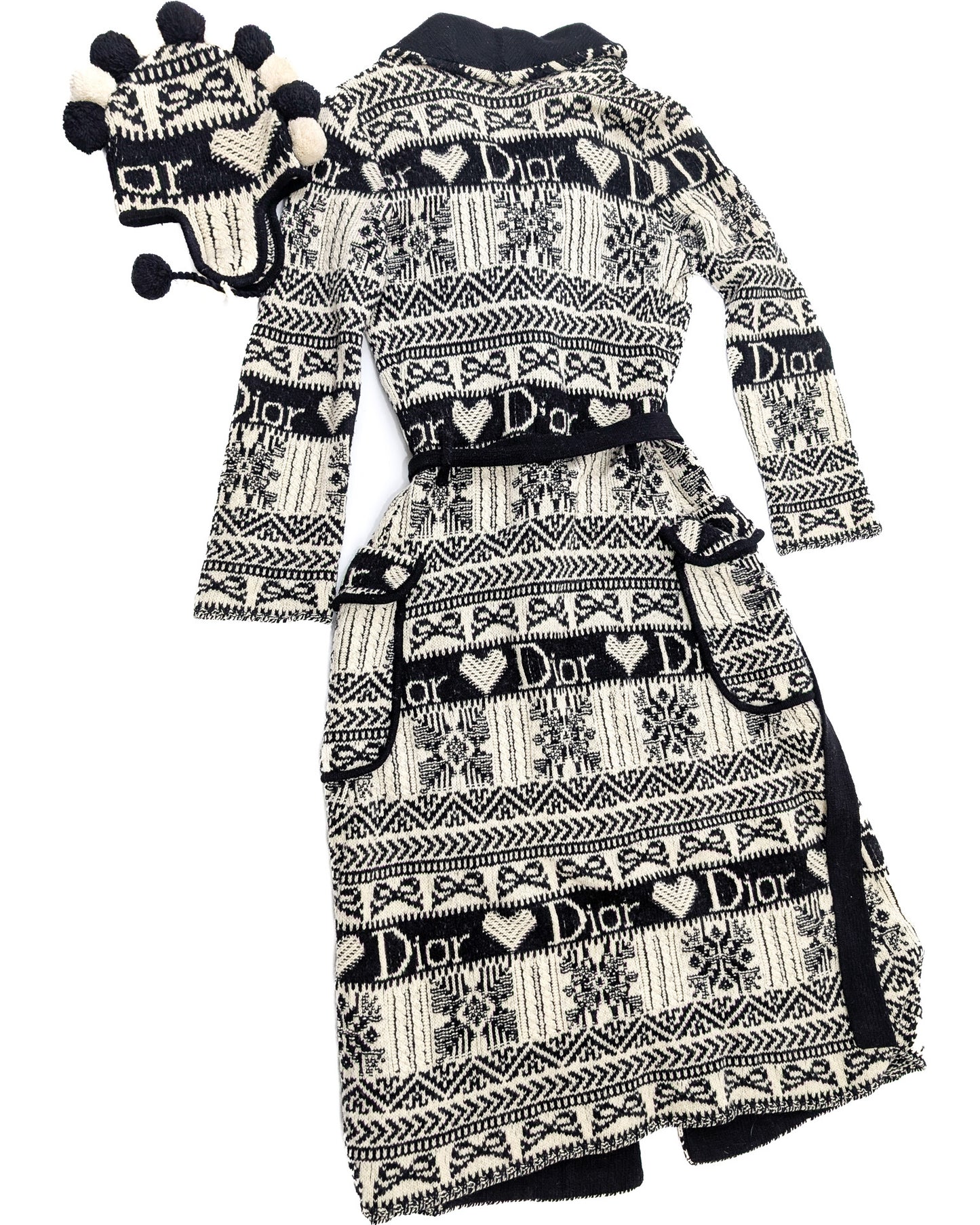 Long Dior cardigan by Galliano F/W 2002