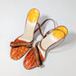 Dior by Galliiano python sandals - EU40|7UK|9US