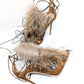 Dsquared2 fur sandals - EU40|7UK|9US