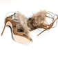 Dsquared2 fur sandals - EU40|7UK|9US