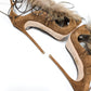 Dsquared2 fur sandals - EU40|7UK|9US
