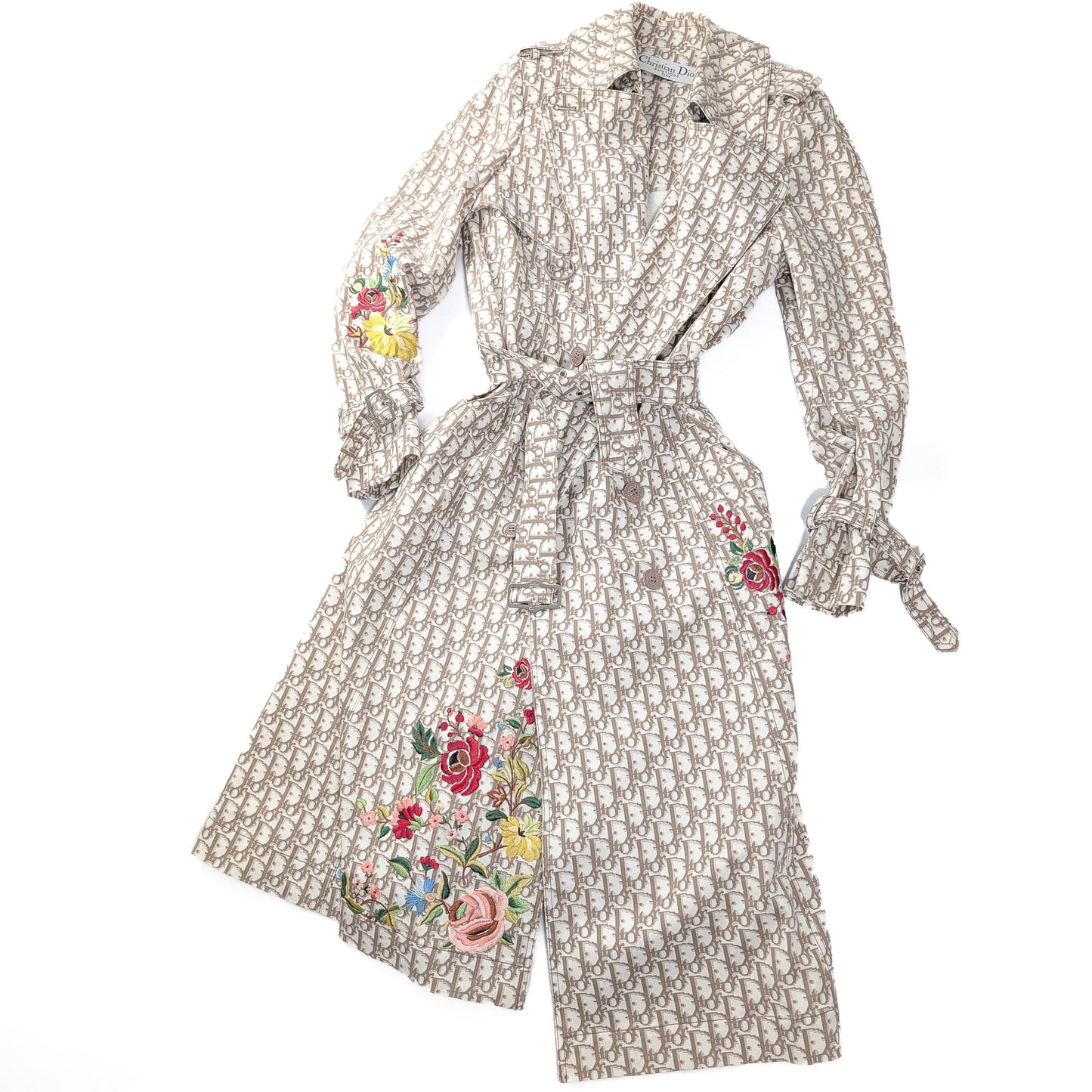 Dior monogram trench coat by Galliano