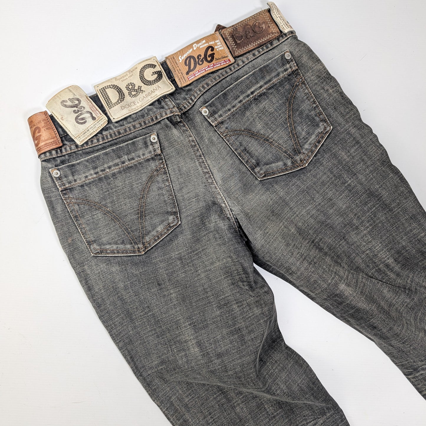 Dolce & Gabbana logo jeans - M