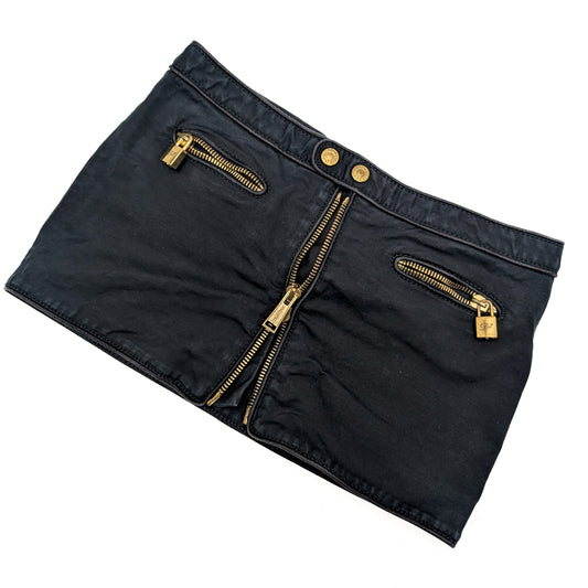 Dsquared2 padlock mini skirt