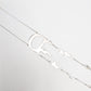 Dior by Galliano silver "Flame" necklace