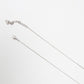 Dior by Galliano silver "Flame" necklace
