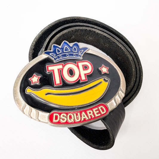 Big Dsquared2 logo belt