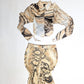 Roberto Cavalli top and skirt set