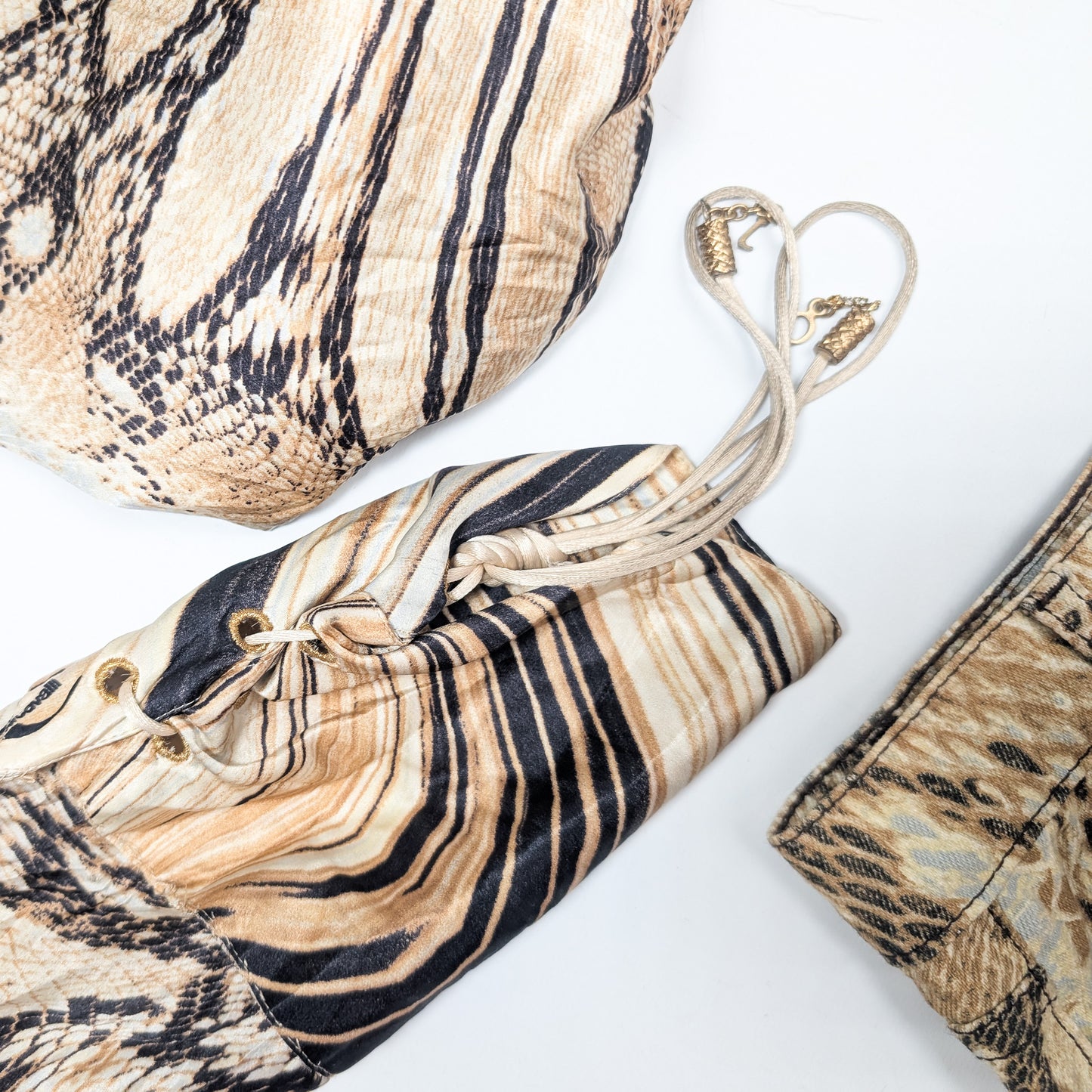 Roberto Cavalli top and skirt set