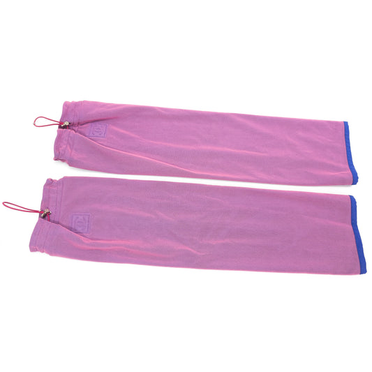 Chanel purple gaiter