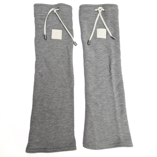 Chanel gray gaiter