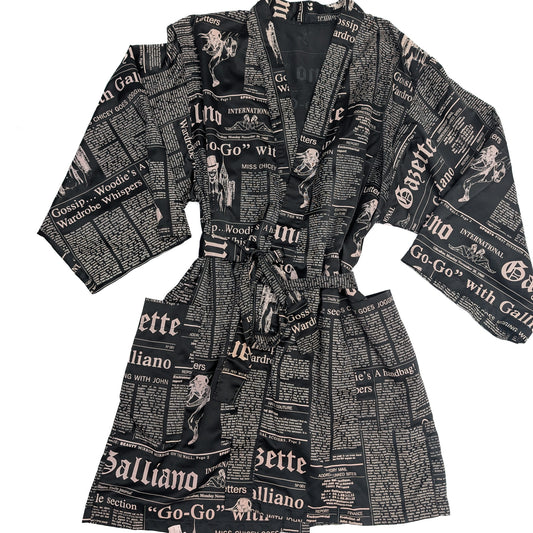 Galliano Kimono Jacket Dress