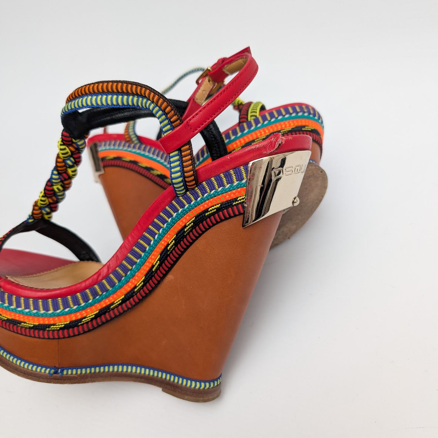 Dsquared2 Wedge Sandals - EU39|UK6|US8
