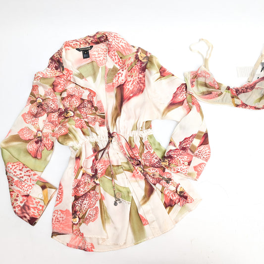 Roberto Cavalli shirt and bra set