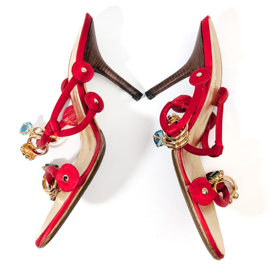 Dsquared2 "Ring" Mules F/W2004 - EU36|3UK|5US