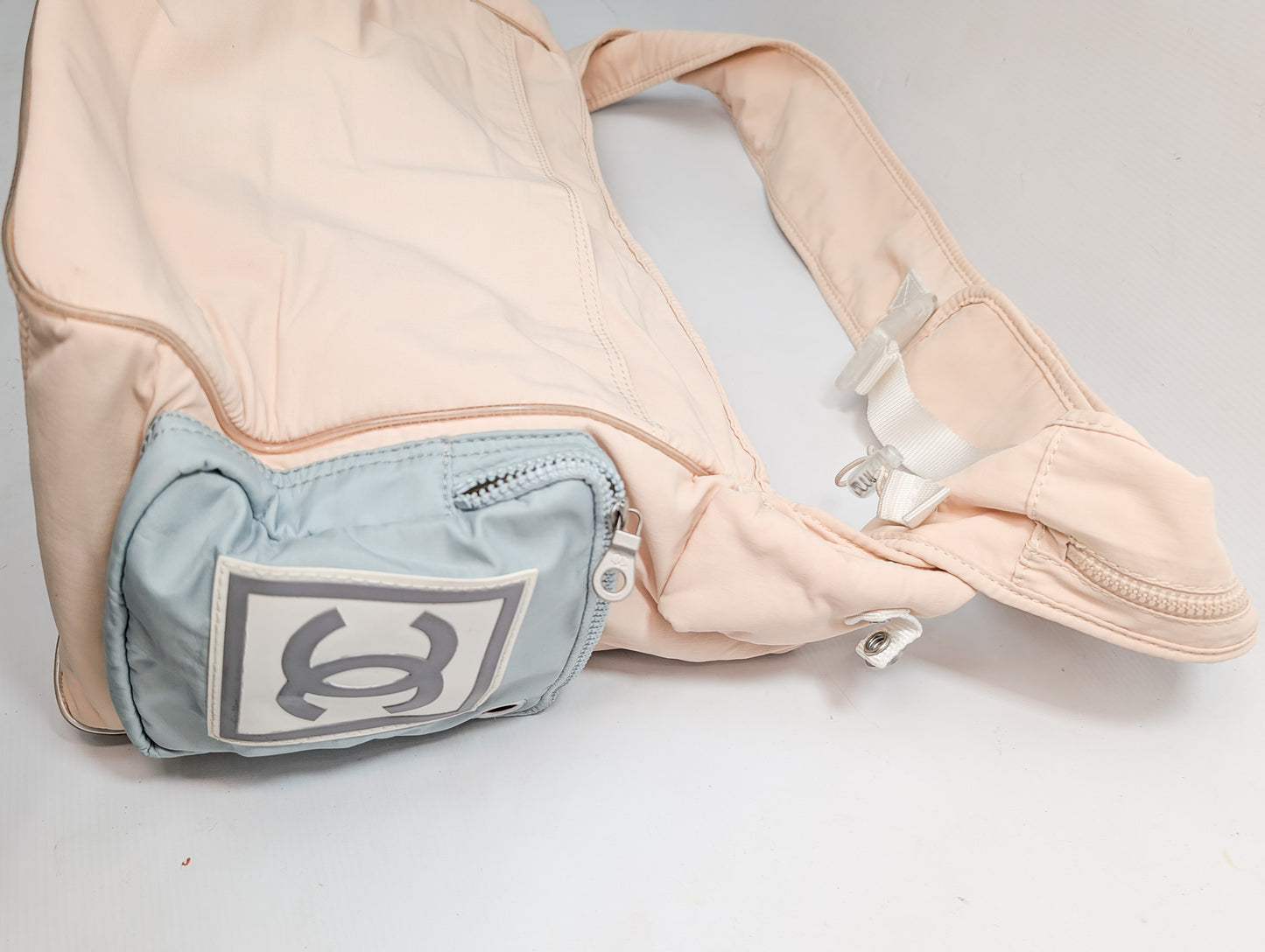 Chanel 2001 shoulder bag and gaiter 