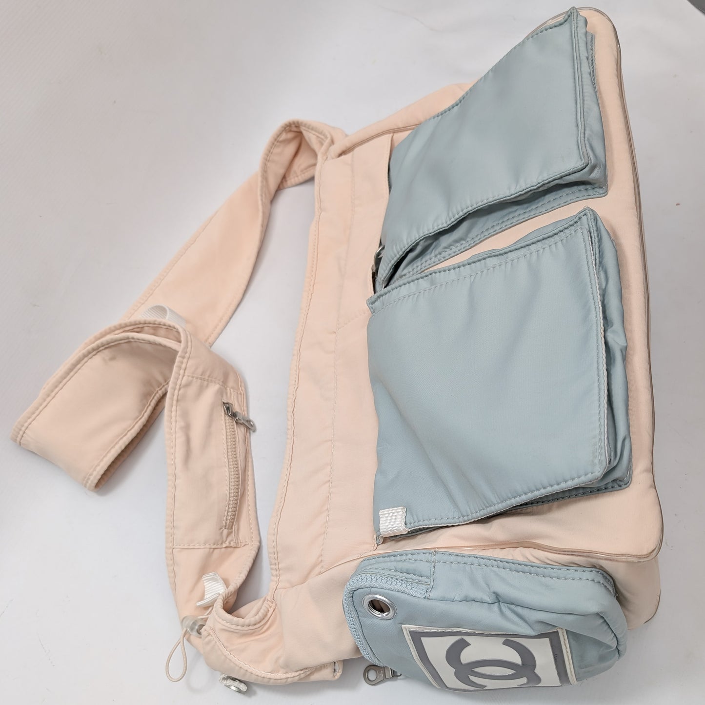 Chanel 2001 shoulder bag and gaiter 