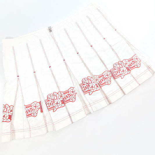 Chanel Sport Camelia skirt, S/S 2005 - Size L