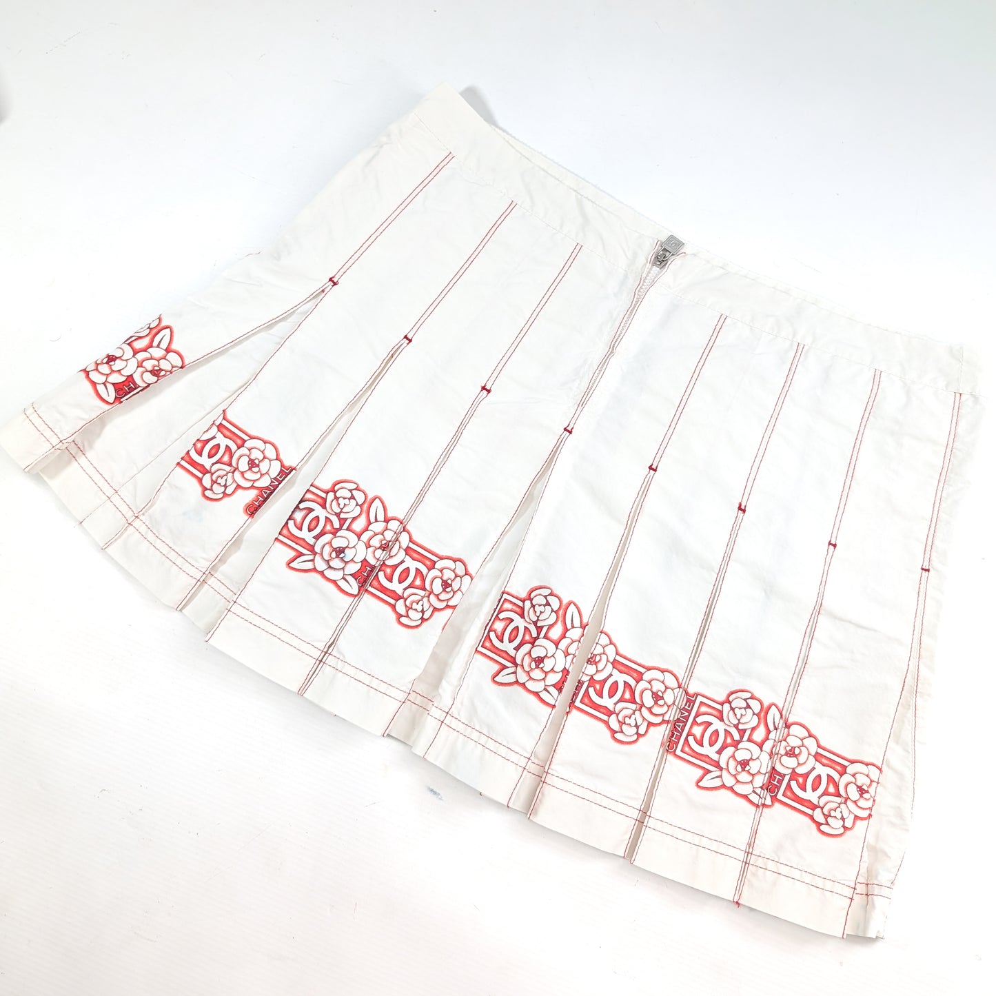 Chanel Sport Camelia skirt, S/S 2005 - Size L