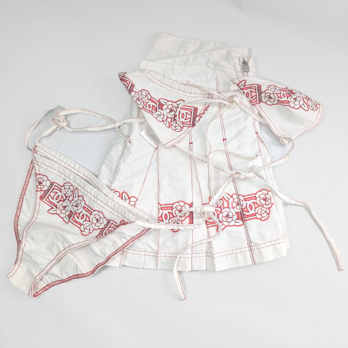 Chanel Sport Camelia skirt, S/S 2005 - Size L