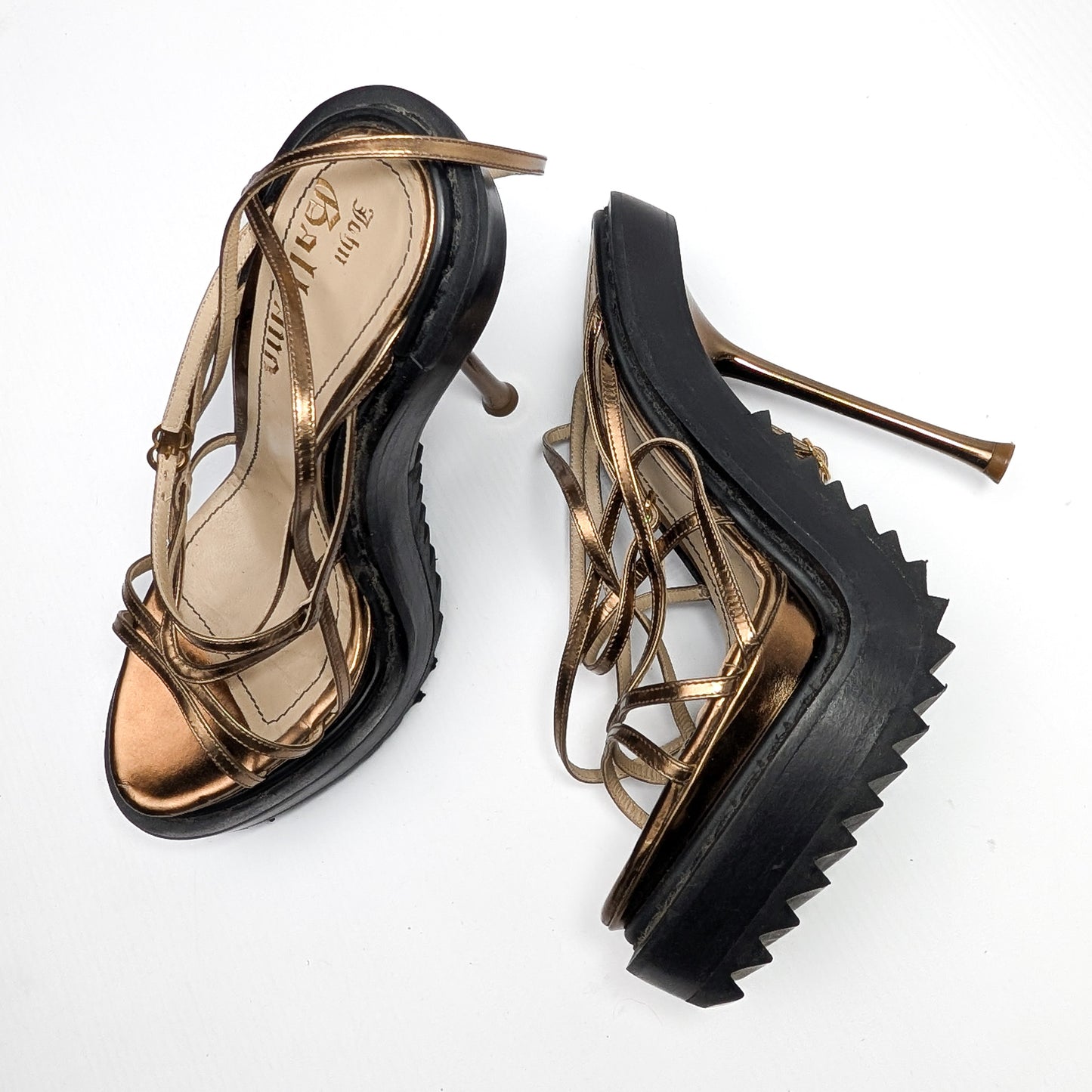 John Galliano platform sandals - EU37|UK4|US6