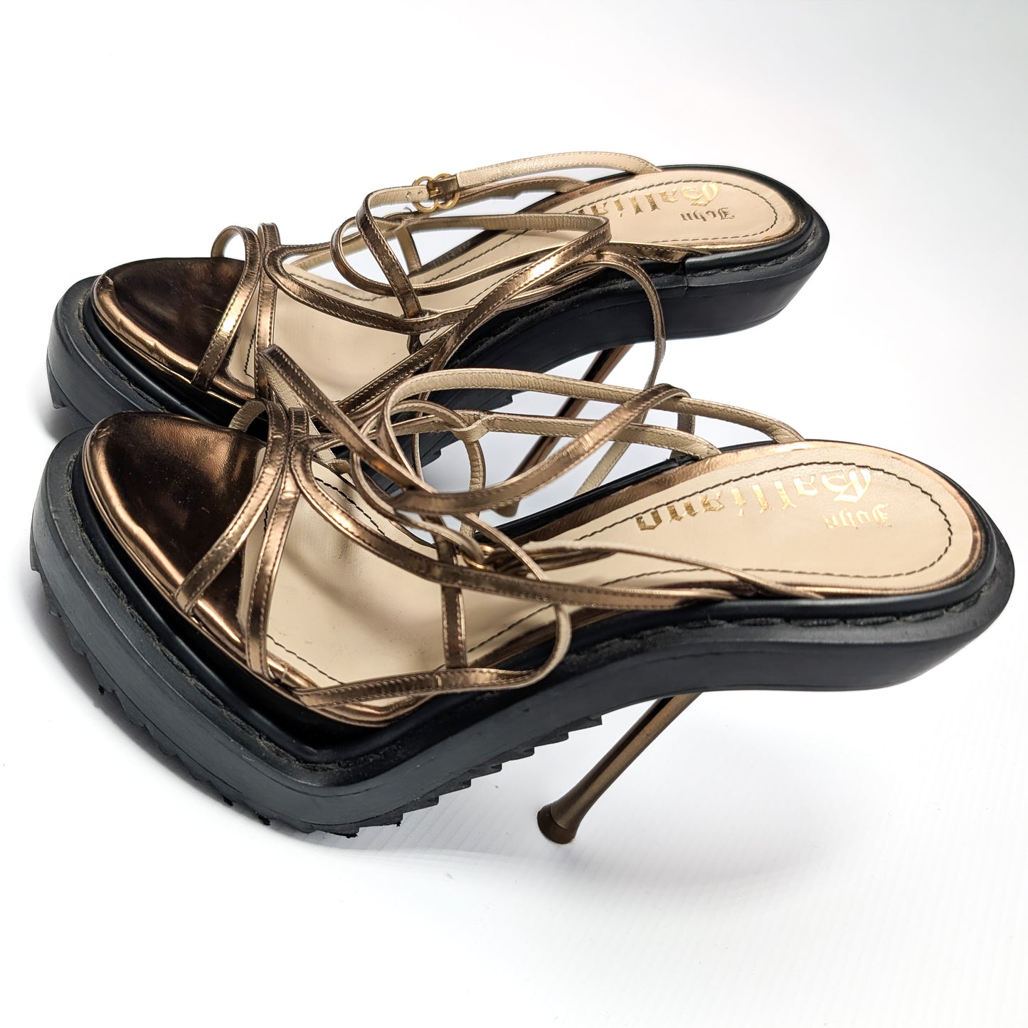 John Galliano platform sandals - EU37|UK4|US6