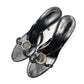Roberto Cavalli jeweled mules - EU38|UK5|US6
