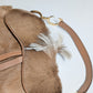 Dior by Galliano Mohawk Fur Saddle Bag - F/W 2000