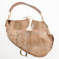 Dior by Galliano Mohawk Fur Saddle Bag - F/W 2000