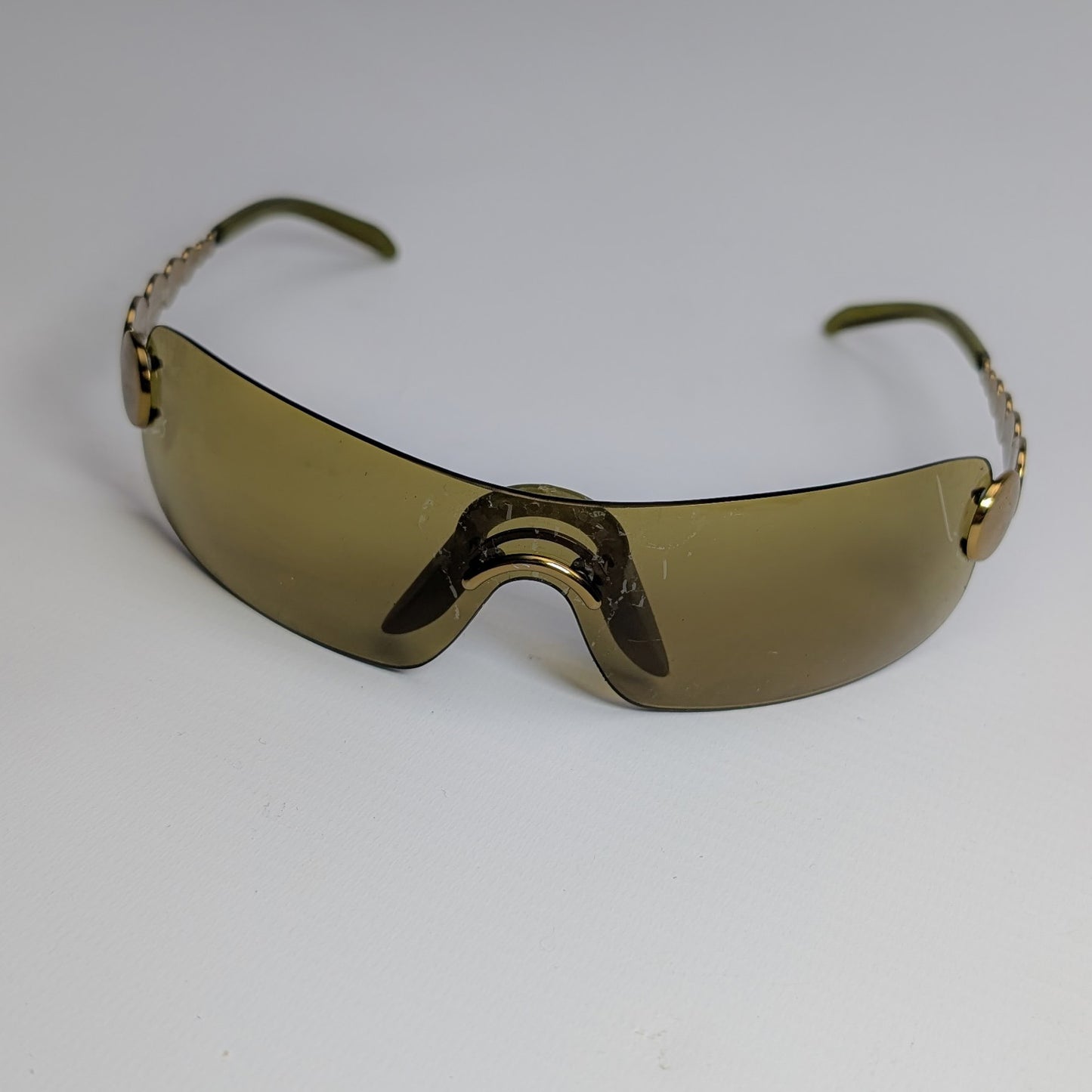 "Delirium" green sunglasses