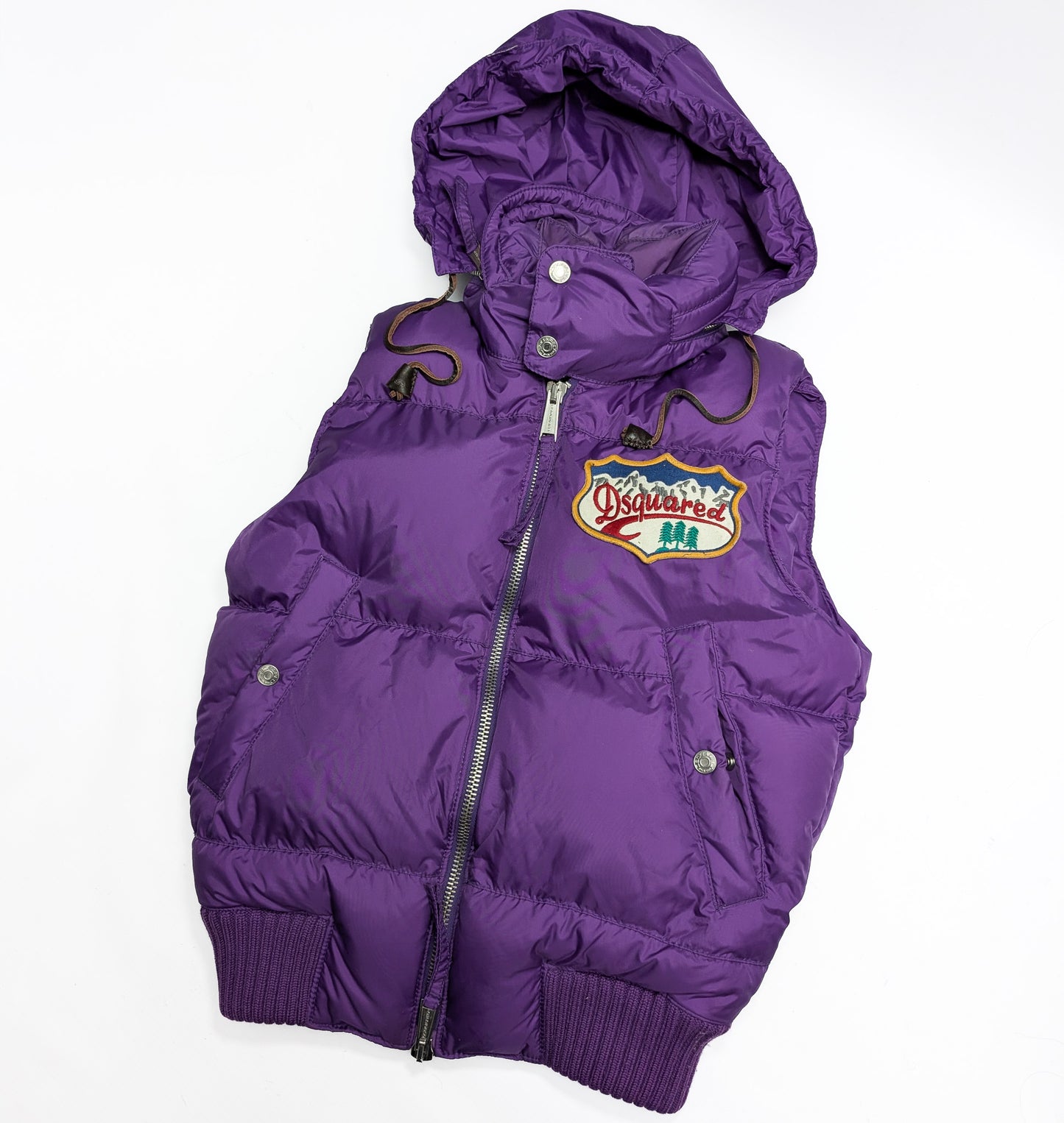 Dsquared2 sleeveless puffer jacket