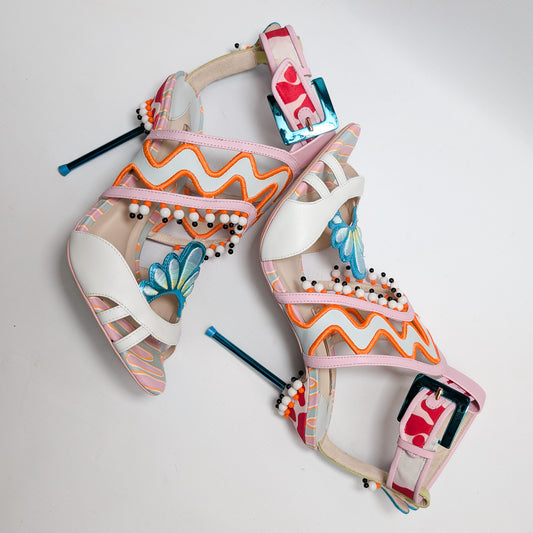 Sophia Webster heeled sandals - EU39.5|UK6.5|US8.5