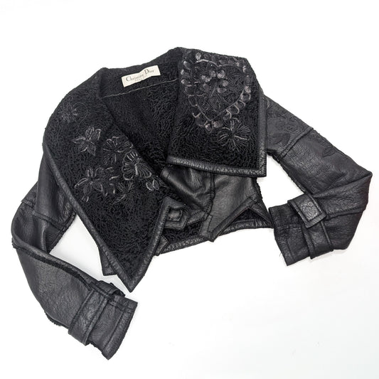 Dior leather jacket by Galliano