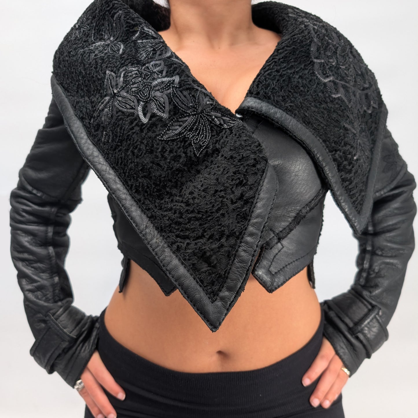 Dior leather jacket by Galliano