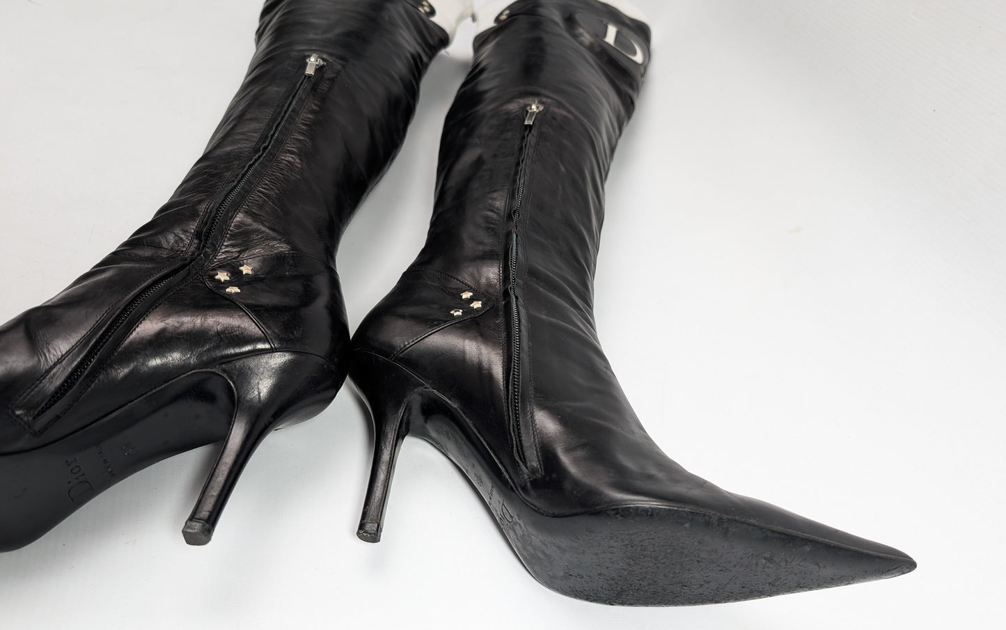 Dior "Moto" Boots by Galliano - EU39|6UK|8US