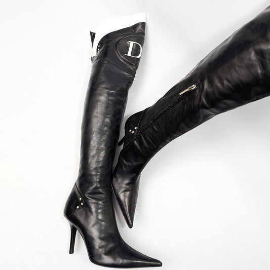 Dior "Moto" Boots by Galliano - EU39|6UK|8US